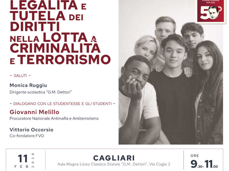 Legalità e tutela dei diritti nella lotta a criminalità e terrorismo